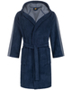 Morgenstern Bademantel Herren Kapuze,  JOSH, marine...